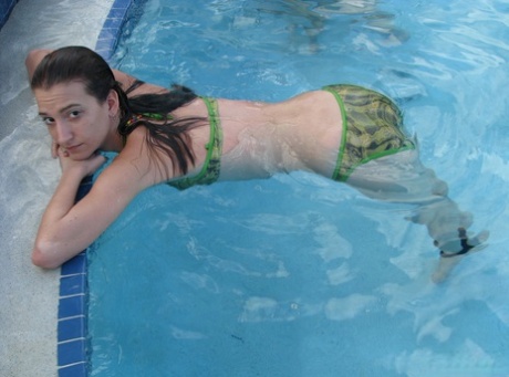 Best friends spend quality time together while wearing bikinis