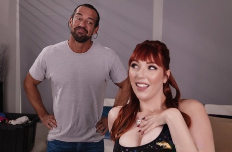 Masseuse with big tits Lauren Phillips has wild hardcore sex with her client