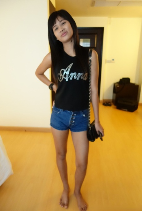 Beautiful Asian girl Nok does a sexy striptease and enjoys a hardcore POV bang