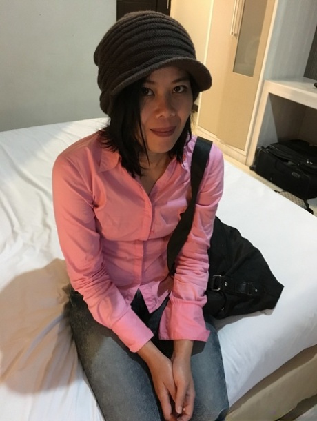 Cute Asian mom Noni exposes her pussy and gets it stuffed with a dick